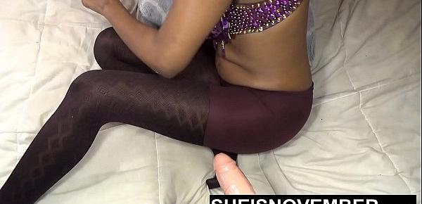  HD Model Msnovember Fat Penis Dildo Mounted Doggy Style Wild Solo Fuck Her Young Tight Skinny Girl black, Vagina Webcam Sheisnovember